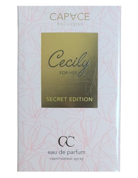 capache cecily for her perfume.